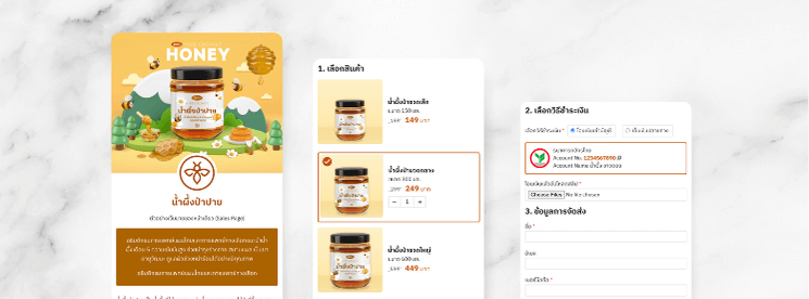 เว็บไซต์ WordPress Sale Page