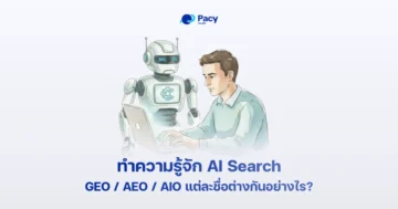 AI Search และการทำ GEO, AEO, AIO คืออะไร